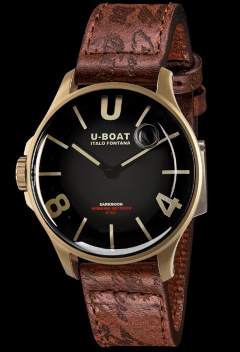 Replica U-BOAT Watch DARKMOON 40 MM BK IP BRONZE 9304